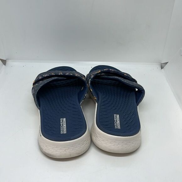 SKECHERS GO WALK FLEX BUTTERFLY SANDALS WOMENS FTL-08-256 - Picture 4 of 9